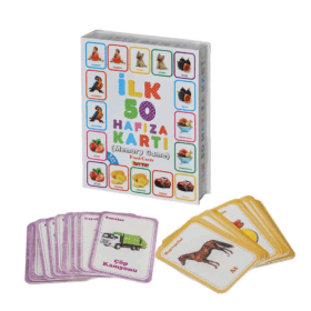 Çocuk 1475 İlk 50 Hafıza Kartları (Memory Game) -Dıytoy