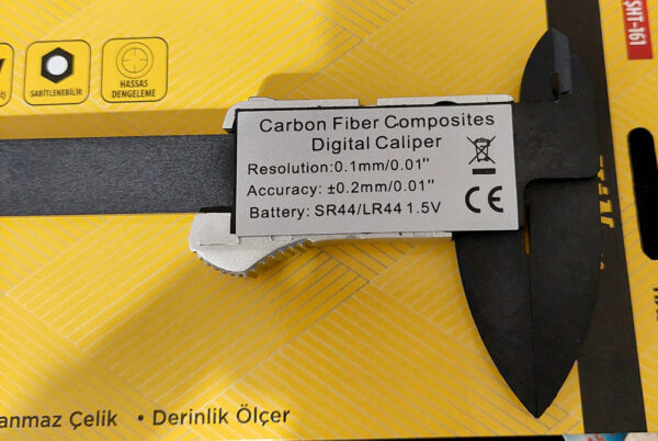 150 mm Dijital Kumpas  Hassas Manuel Ölçü Aleti (K0) - Görsel 3