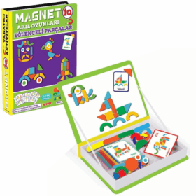 Çocuk 1543 DıyToy, Magnet Akıl Oyunlar - Eğlenceli Parçalar / +3 yaş