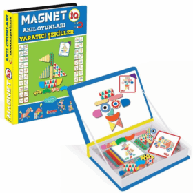 Çocuk 1550 DıyToy, Magnet Akıl Oyunları - Yaratıcı Şekiller / 3-8 yaş
