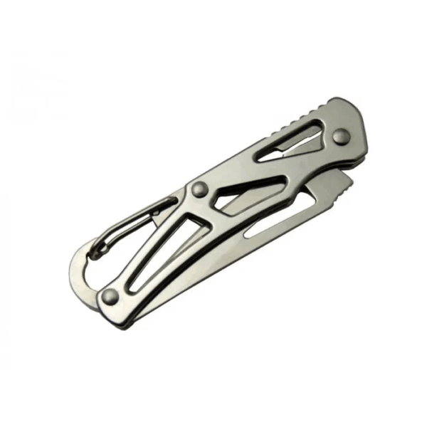1606 Metal Mini Çakı 14 Cm Manuel, Kemerlikli - Görsel 2