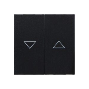 Günsan Domino Siyah Kapak Çiftli Stor/Jaluzi -2M