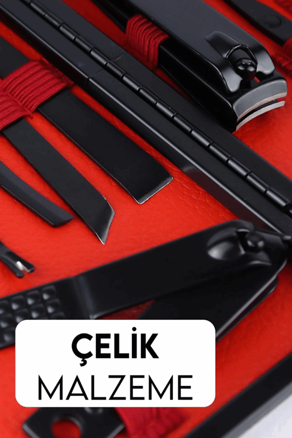 17 Parça  Profesyonel Manikür Seti - Görsel 4