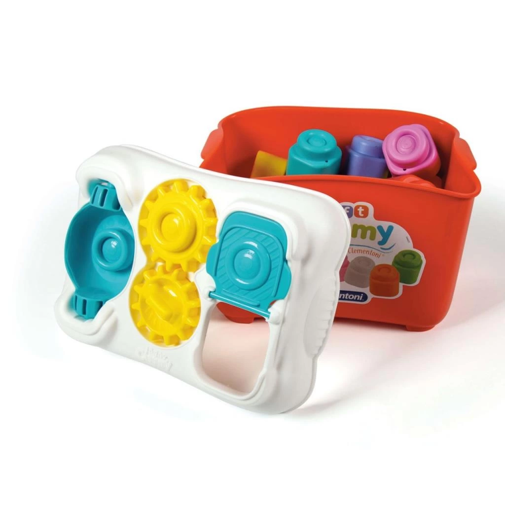 17171 Soft Clemmy - Yumuşak Blok Bultak Kovası - 15 parça 6-36 ay - Görsel 2