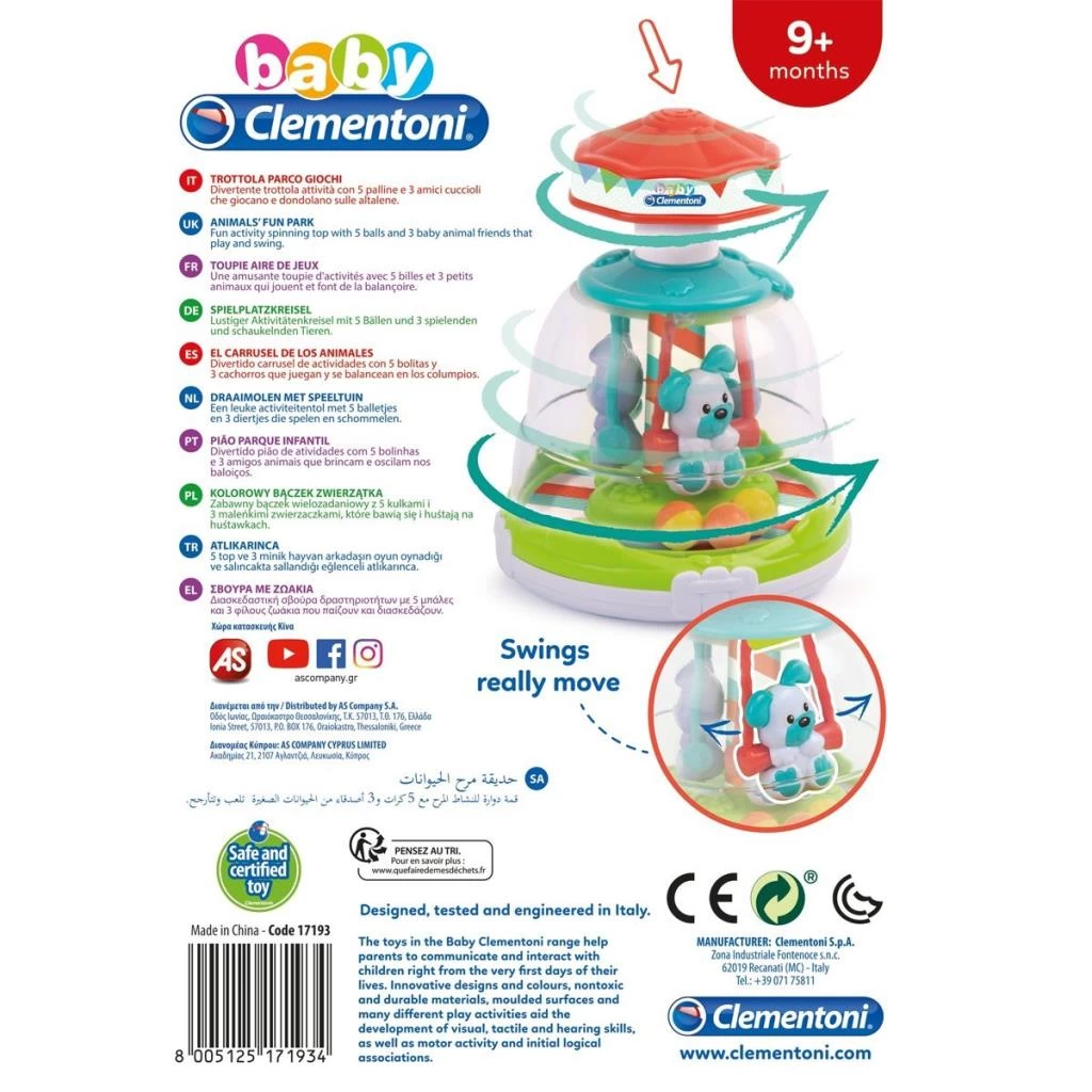 17193 Baby Clementoni Atlı Karınca / +9 ay - Görsel 3