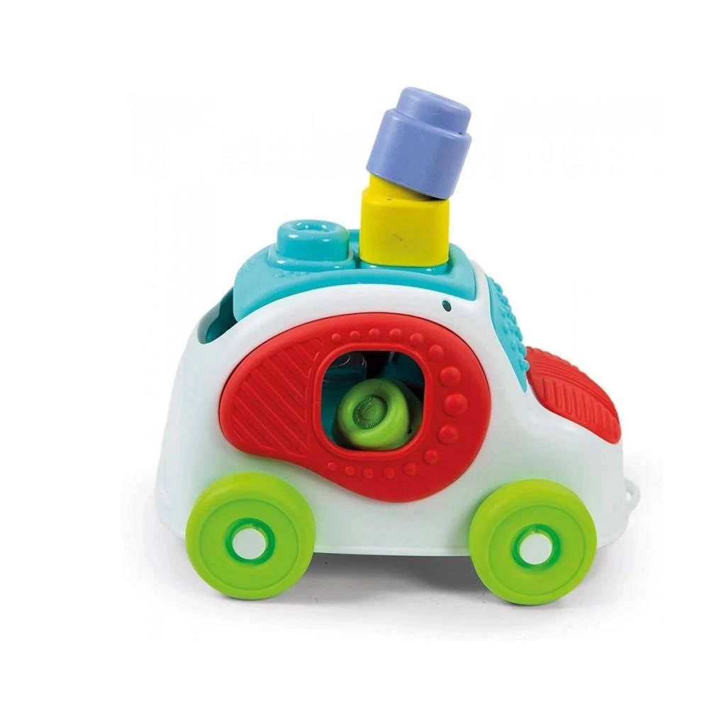 Çocuk 17315 Baby Clementoni, Soft Clemmy - Yumuşak Blok Duyusal Araba / 6-36 ay - Görsel 3