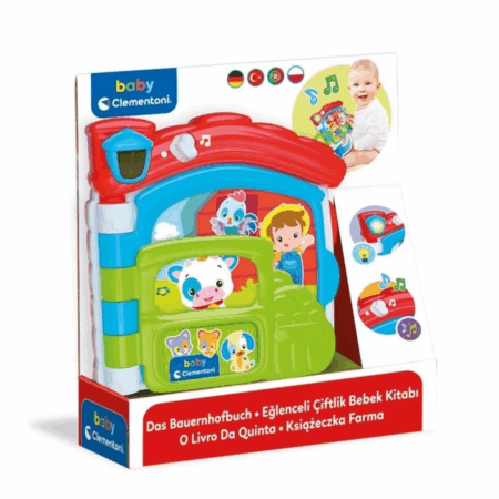 Çocuk 17652 Baby Clementoni  Bebek Kitabı