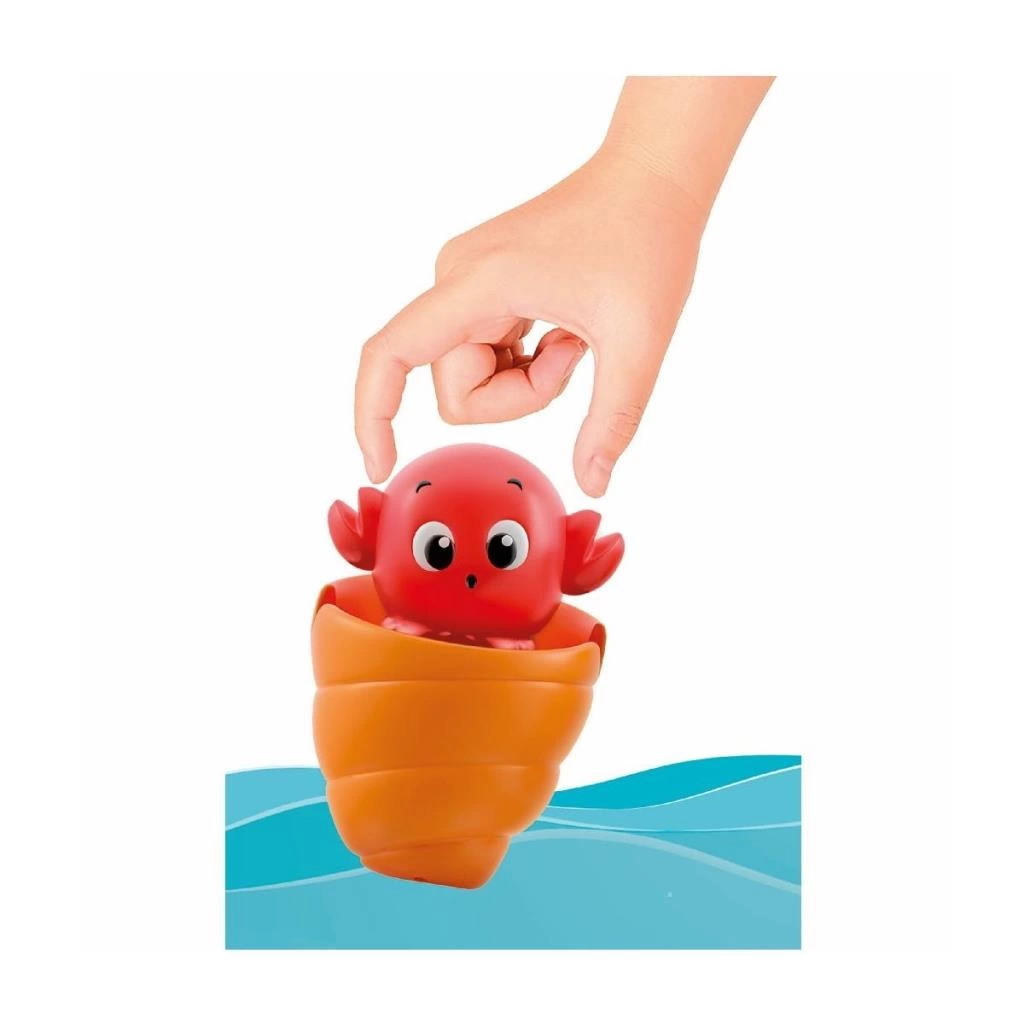 Saklanan su arkadaşlarıyla banyo aktivitelerinde eğitici ve duyu gelişimi - Görsel 3