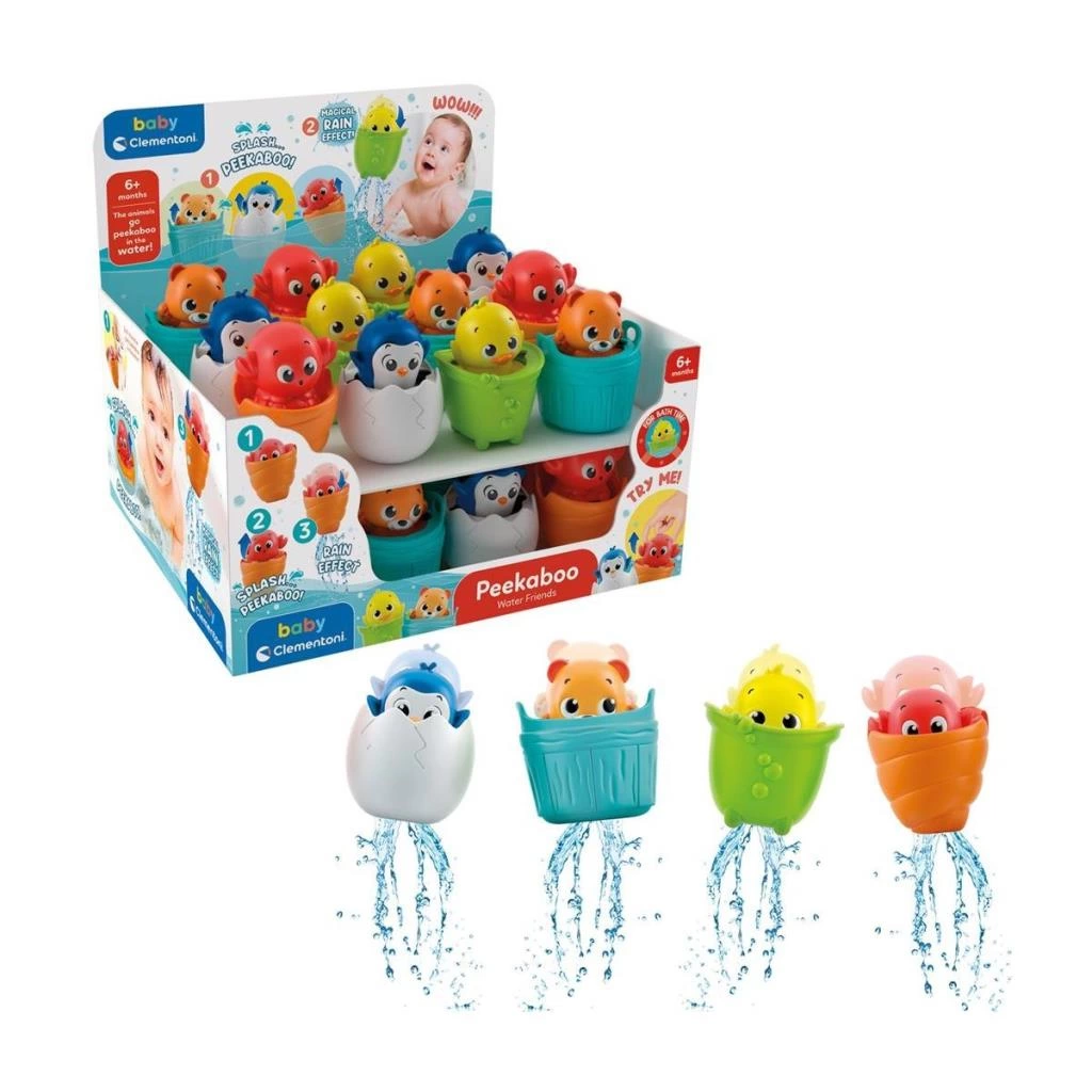 Saklanan su arkadaşlarıyla banyo aktivitelerinde eğitici ve duyu gelişimi - Görsel 5