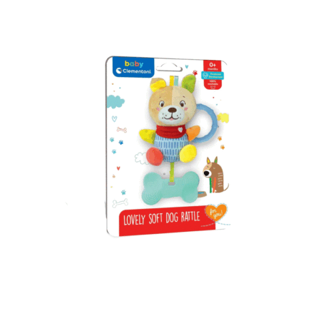 Çocuk 17785 Baby Clementoni - Sevimli Köpek Çıngırak