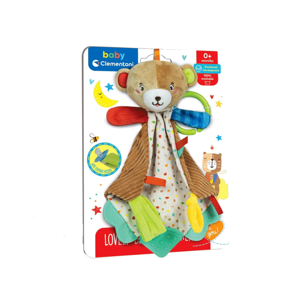 Çocuk 17786 Baby Clementoni - Sevimli Ayı Çıngırak