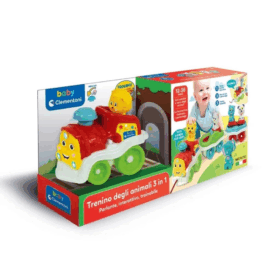 Çocuk 17848 Baby Clementoni - Bebek Hayvanlar Treni +9 ay