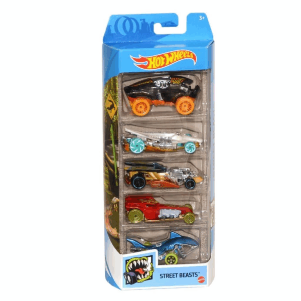 Çocuk 1806 KMP - Hot Wheels Beşli Araba Seti - Görsel 2