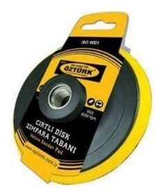 180MM CIRTLI DİSK ZIMPARA TABANI (K0)