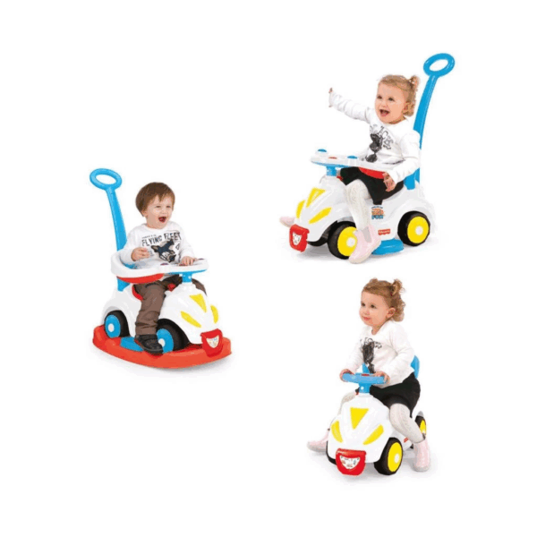 1812 Fisher Price Smile Araba 4ü 1 Arada - Görsel 3
