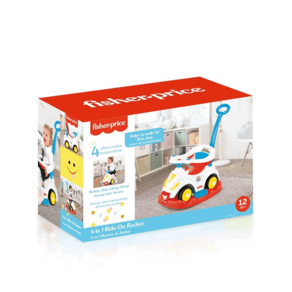 1812 Fisher Price Smile Araba 4ü 1 Arada - Görsel 4
