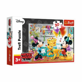Çocuk 18211 Disney Mickey Mouse 30 Parça Puzzle
