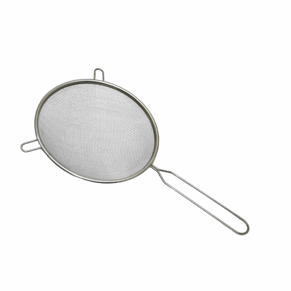 18CM TEL SÜZGEÇ METAL SAPLI KULAKLI (K0)