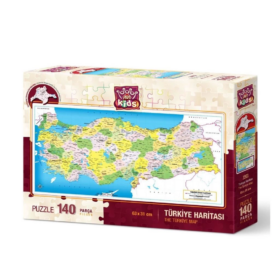 1923 Türkiye Siyasi Haritası 140 Parça Puzzle - Puzzle