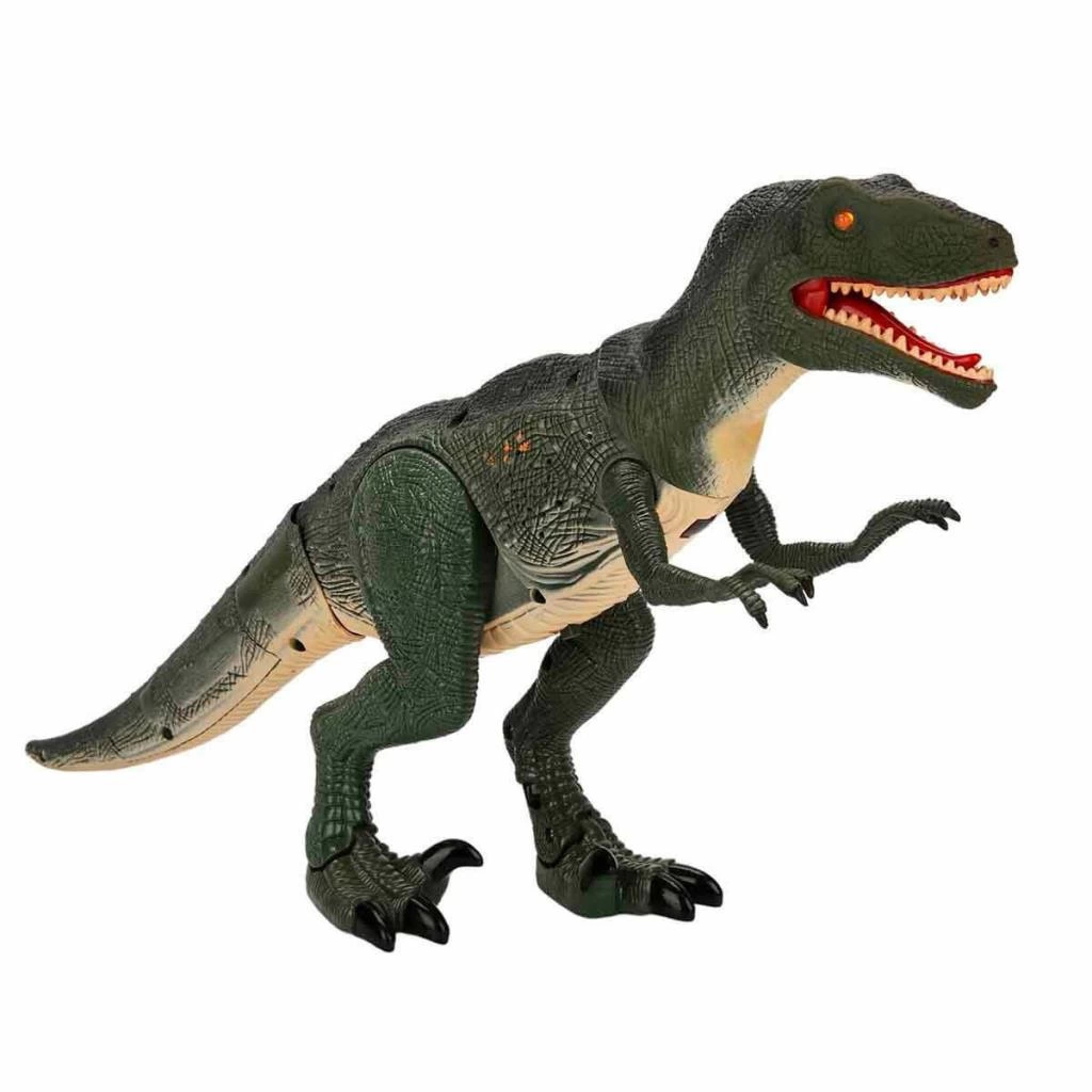 Çocuk 1982 Infrared Kumandalı Sesli ve Işıklı Hareketli Dinozor -Sunman - Görsel 3