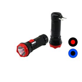 1W TEK LED FİŞ ŞARJLI EL FENERİ UZUN MESAFELİ (K0)