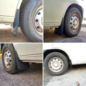 2 Adet Ön veya Arkaya Uygun Çamur Önleyici Paçalık 32 x19 cm (K0)