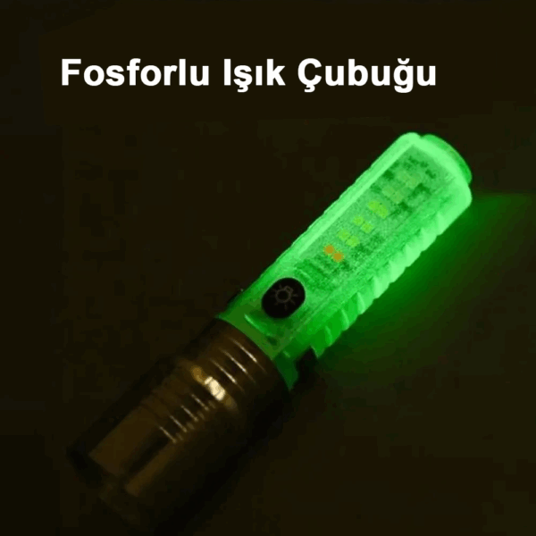 2023 Seri 8 Mod Şarjlı Yeni Nesil El Feneri  Wt-609 - Görsel 2