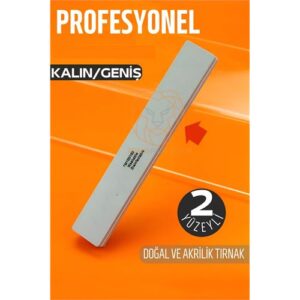 Turk Geniş Kalın Tırnak Törpüsü 100/180 Grid Profesyonel