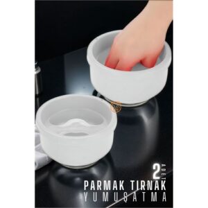 Turk Parmak Yumuşatma 2 ADET Manikür Kasesi