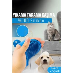 Turk Hayvan Tüy Toplama Yıkama Kaşınma Silikon Fırçası