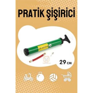 Turk Bisiklet Top Bot Şişirici Pratik El Pompası