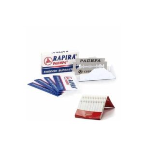 Turk Rapira Platinum 10 Adet Tıraş Jileti Kantaşı Seti