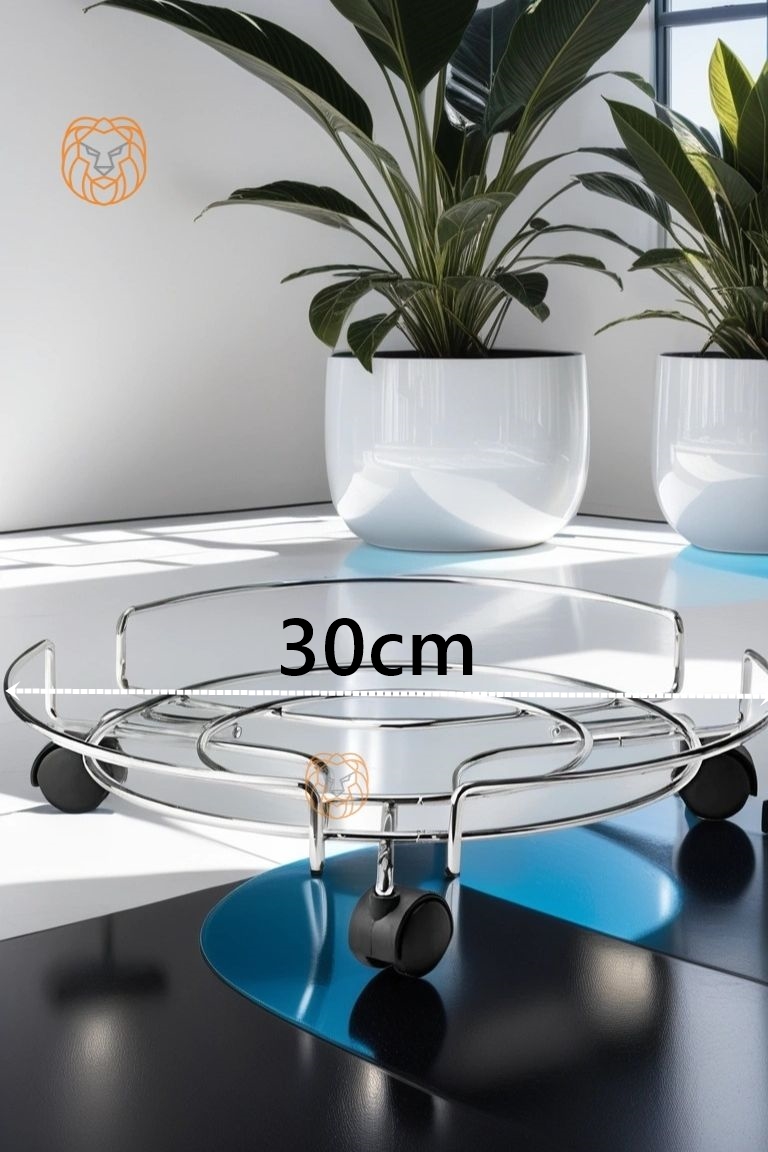 Turk Tekerlekli Alüminyum Tüp ve Damacana Altlığı - Görsel 2