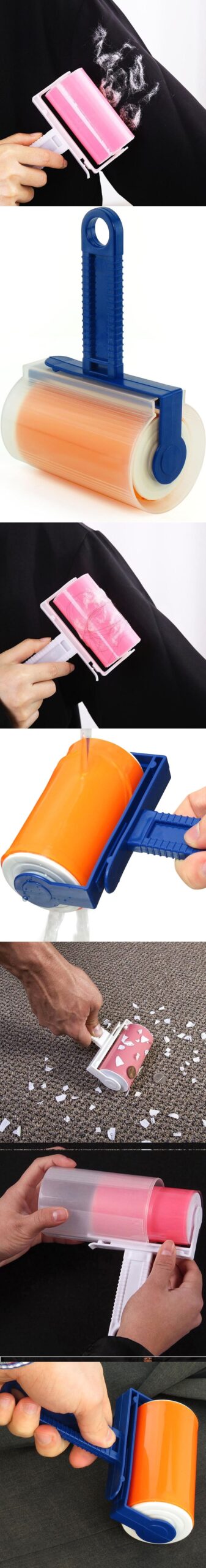 Turk Tüy Tiftik Toplayıcı 6000 Kullanım Tisserant Design 2 li SET - Görsel 2