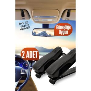 Turk Araç Gözlük Tutucu Güneşliğe Uygun Mini 2 ADET