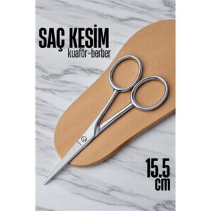 Turk Kobalt Çelik Saç Kesim Makası Kuaför Berber Saç Kesim Makası Kuaför ekipmanları 15.5 cm