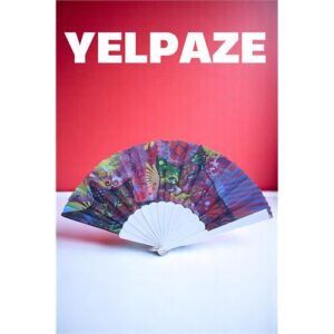 Turk Desenli Yelpaze – Renkli ve Şık Figürlü Tasarım
