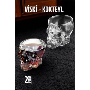 Turk Kurukafa Viski ve Kokteyl Cam 2 ADET