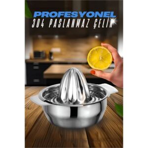 Turk Limon Sıkacağı 304 Paslanmaz Çelik Meyve Sıkacağı  Profesyonel