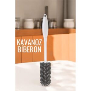 Turk Kavanoz Temizleme Fırçası Şişe Biberon Dar BölgeTemizleyici Fırça