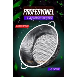 Turk Kevgir 304 Paslanmaz Çelik Mink Design