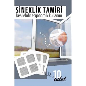Turk Sineklik Tamir Bandı 10 ADET 10 x 10 cm