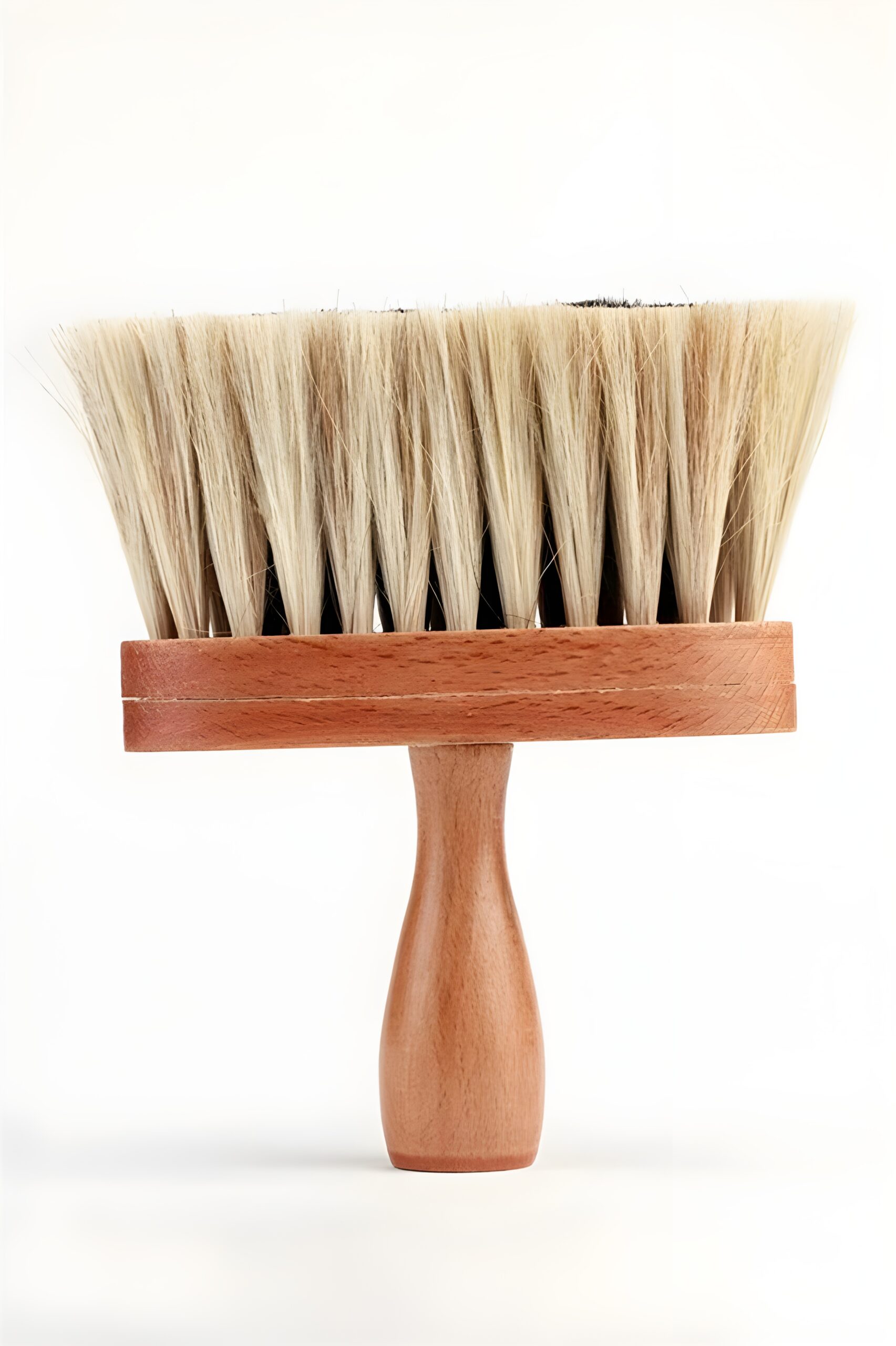 Turk Fade Ense Saç Kıl Fırçası Ahşap S.Rovigatti - Görsel 2