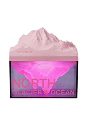 Z4 Kuzey Okyanus Temalı Gece Lambası Özellikli BT Kablosuz Hoparlör - Pembe-(5796)