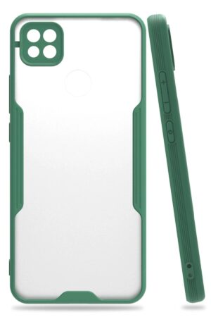 Xiaomi Redmi 9C Kılıf Platin Silikon - Yeşil-(5796)