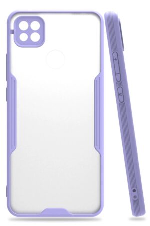 Xiaomi Redmi 9C Kılıf Platin Silikon - Lila-(5796)