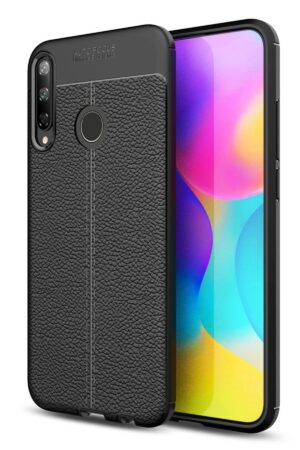 Huawei P40 Lite E Kılıf Auto Focus Kapak - Siyah-(5796)