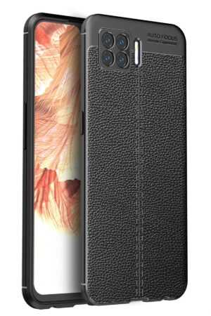 Oppo A73 Kılıf Auto Focus Kapak - Siyah-(5796)