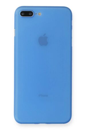 iPhone 7 Plus Kılıf PP Ultra İnce Kapak - Mavi-(5796)