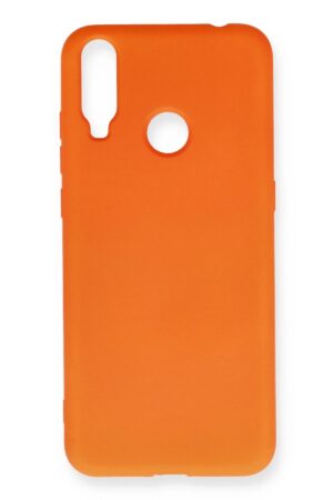 General Mobile GM 10 Kılıf Nano içi Kadife Silikon - Turuncu-(5796)